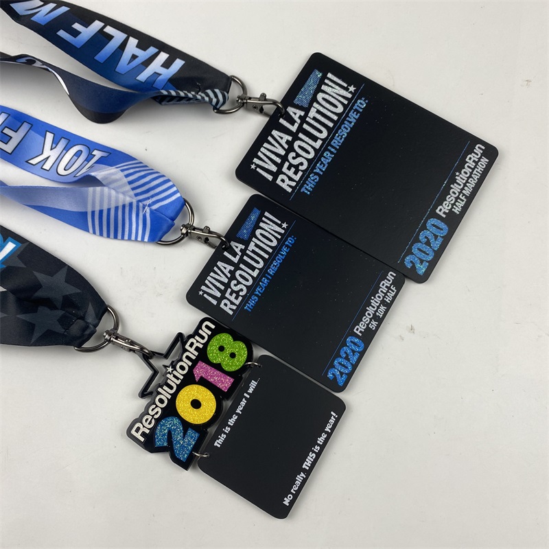 Medale sportowe i wstążkinagrody drewniany metalowy drewniany medal