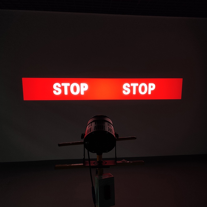 Wobo 200w Gobo Projector Niestandardowe logo reklamowe światła reklamowe