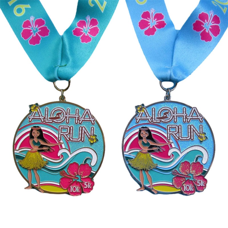 Design ręczne sportowe metalowe medale Antique Splated Medal Mistrzów Liga