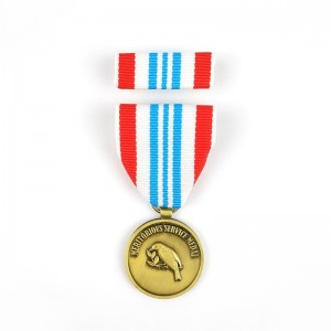 3D Cynk stop Gold Srebrny grawerowany medal Medal Medal Medale