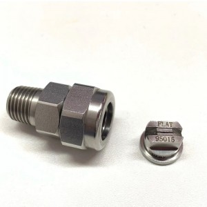 TP Unijet Spray Tips, TPU, płaski wentylator stalowy stalnierdzewna TPU dysza, dysza czyszczenia metalu