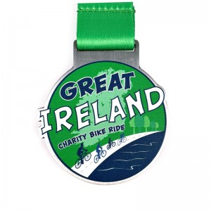 Sport Medal Factory Metal Medals Medale Niestandardowe 3D Medale rowerowe