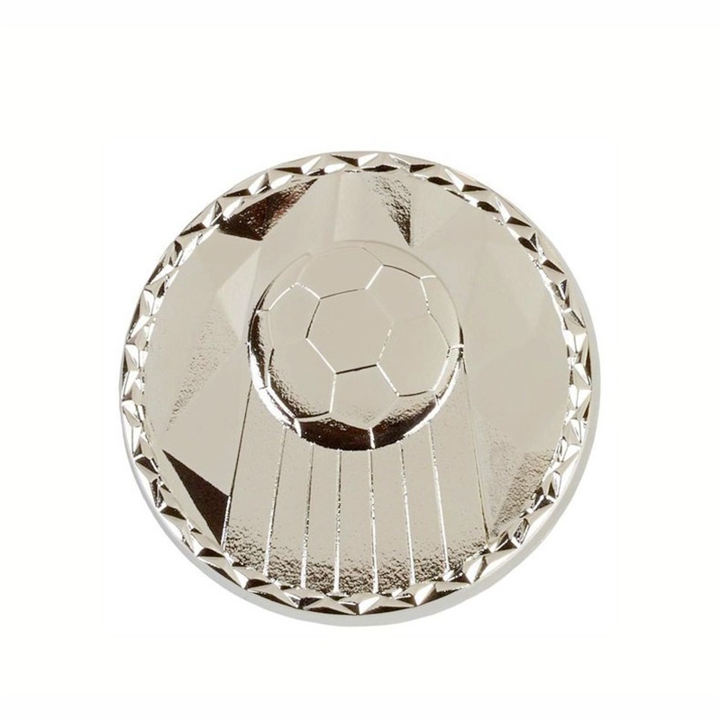 Produkcja OEM Custom Football Gold 3D Medals Race Race Race Metal Marathon Sports Medal z wstążką