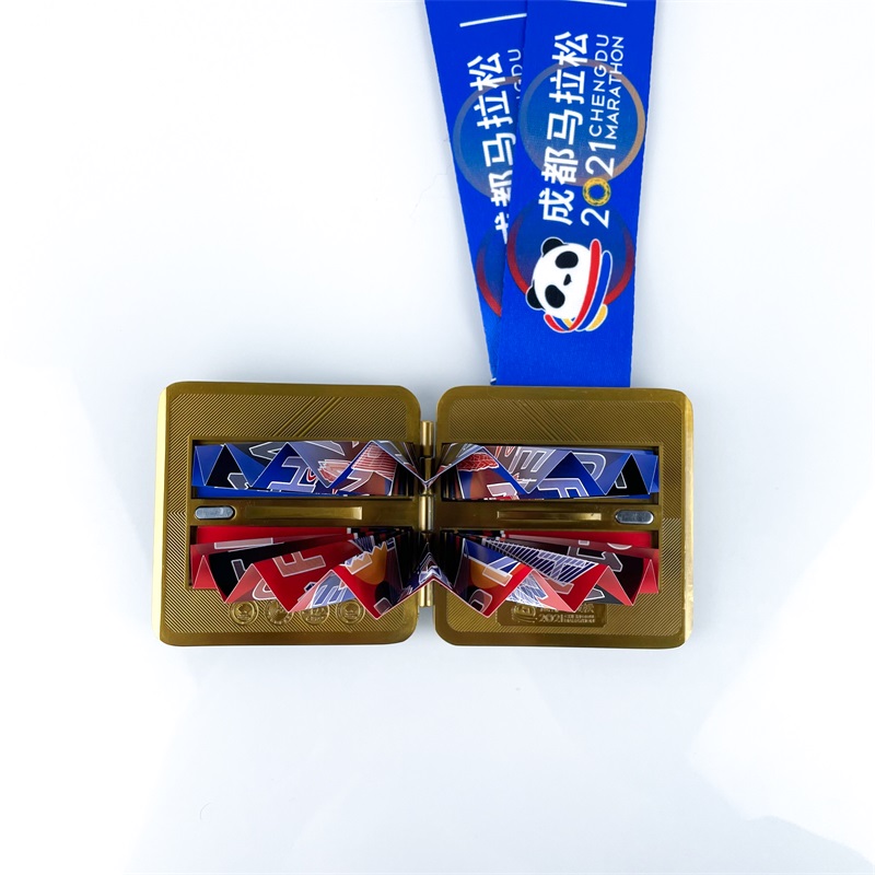Niestandardowe złoto metalowe medale maratonowe Medal Medal