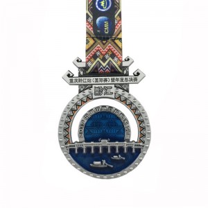 Doskonała jakośćniestandardowa metalowa medal do maratonu Sport Event Soft Emalid Medalions