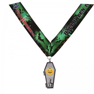 Świąteczne dostawcy medalu hurtowego medalu ze stopu cynku i pustego medalionu