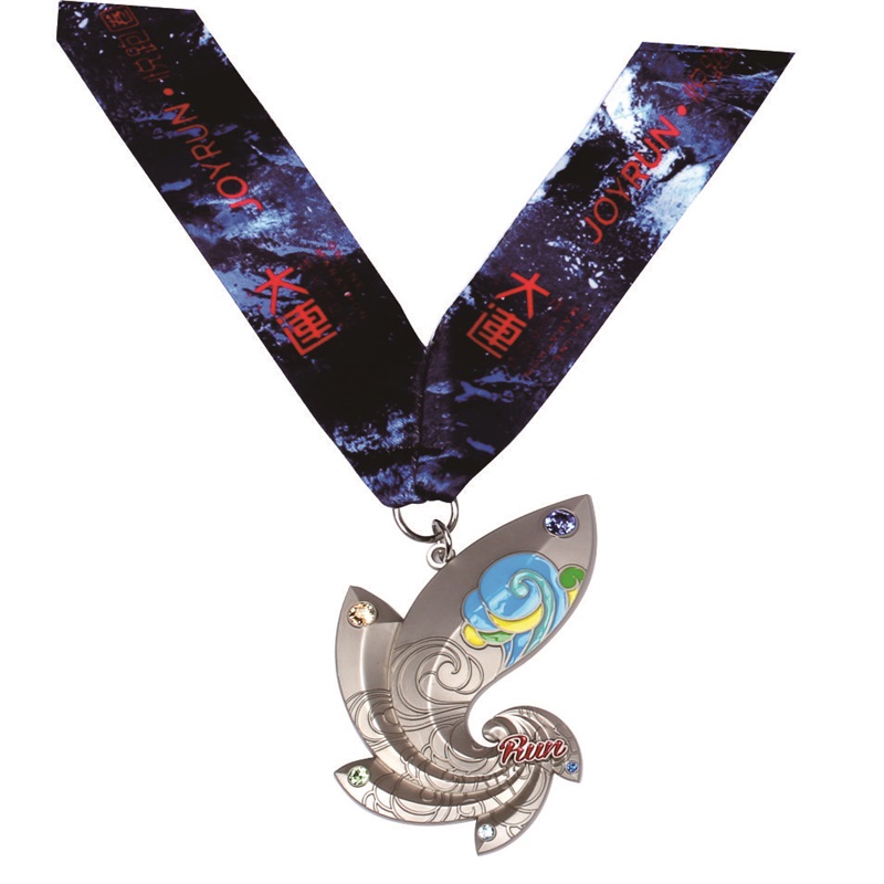 Medal rowerowy suppliers spersonalizowany triathlon Medal Global Game Difts