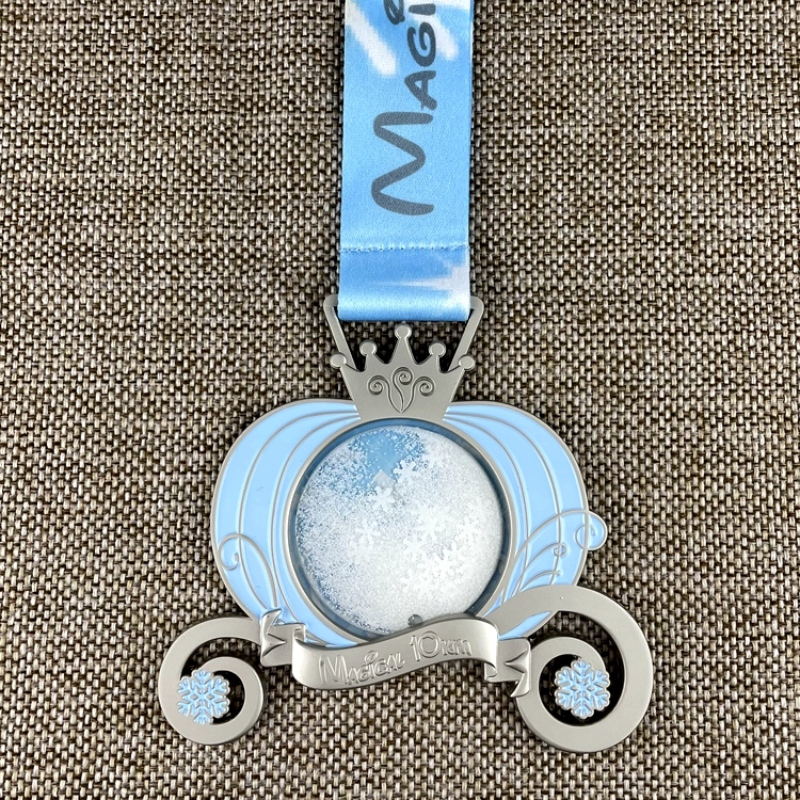 Dostosowane medale sportowe Medal Medal Medal Medal Medals Medale Pumpkin Run Medals z sublimowaną wstążką