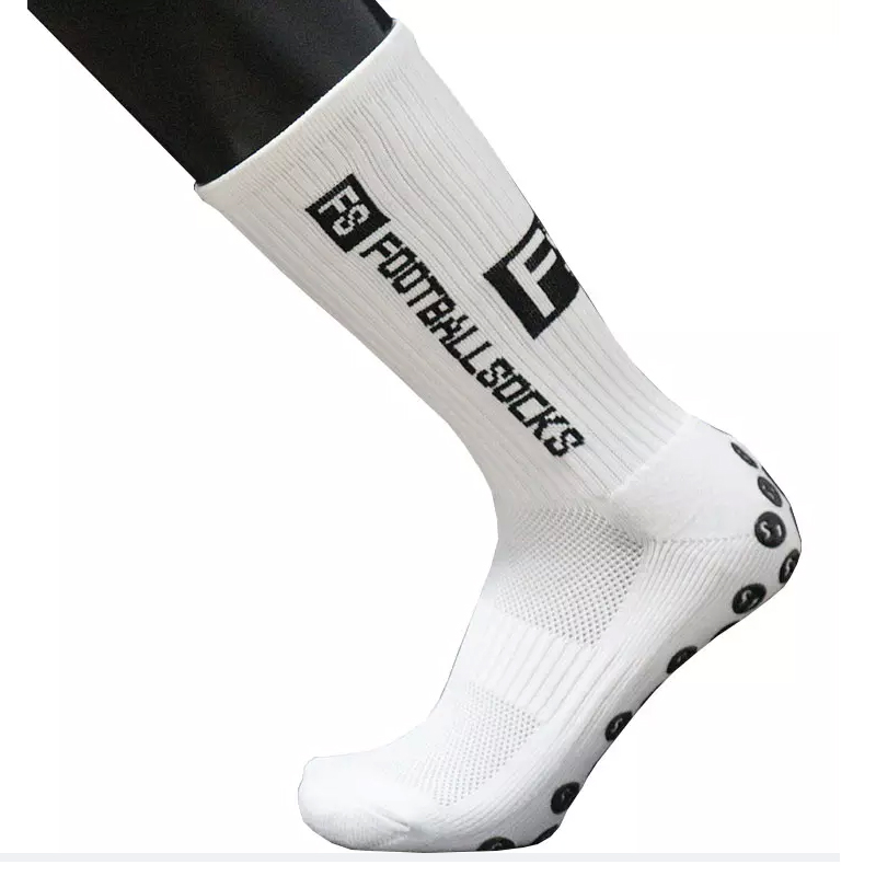 Wysokiej jakości sportowe skarpetki załogi Custom Grip Anti Slip Soccer Football Socks