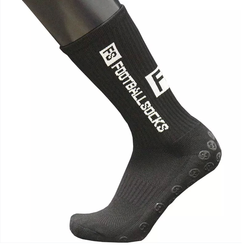 Wysokiej jakości sportowe skarpetki załogi Custom Grip Anti Slip Soccer Football Socks
