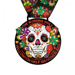 Niestandardowe grawerowanie Medal Spersonalizowany metalowy uchwytna metal Cool Metal Medal