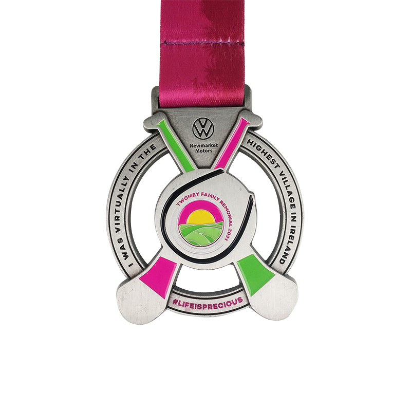 Wytłoczony metalowy medal Medal Medal Pierwotny metalowy metalowy metal