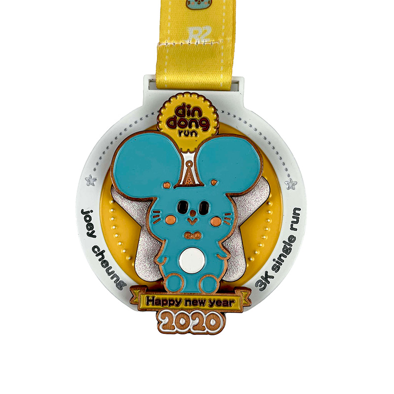 Medal castingowy stopu cynku 18 -krotnie złota medal Medallion Medal UV Print
