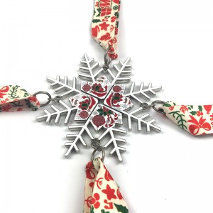 Święty Mikołaj Medals Christian Medal Gift Metal Star Award