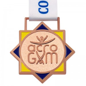 Metalowe posiadacze medali dla biegaczy Niestandardowe medale do zapasów Etsy