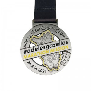 Niestandardowe medale szybko puste medaleniestandardowe metalowe stopy cynku