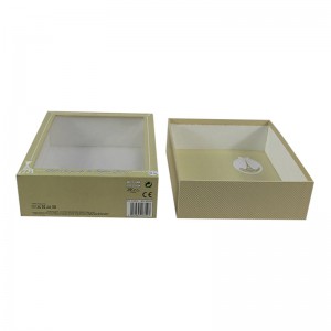 Otwarcie okna, pudełko prezentowe, szlachetne i wykwintneniestandardowe okno otwierające pudełko prezentowe