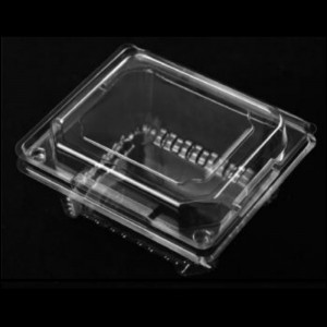 Pudełko owocowe z pokrywką (bez dziury) 135*115*63 mm HGF-250G