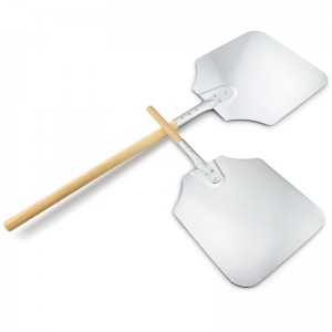 Drewniany uchwyt 12nch/14inch/16inch aluminiowy pizza peel pizza pizza pizza pizda wiosła pizzy