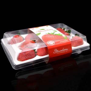 Strawberry Box (11 truskawek) 225*120*40 mm cm-11