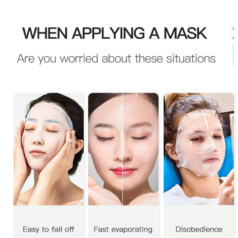 Wielokrotnego użytku maska ​​silikonowa maska ​​silikonowa maska ​​skóry wielokrotnego użytkunawilżająca maska ​​silikonowa maska ​​anty-ewapora
