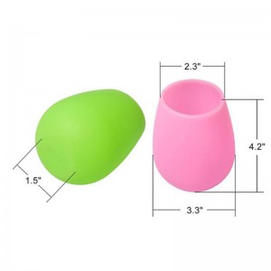 12 unz Unbreakable Silikonowe kieliszki do wina, wielokrotne użycie kieliszków do winana imprezy, kemping, plaże i łodzie, kieliszki bezkładki bez kaset, hipisowskie chmiel, chmiel hipisowy,