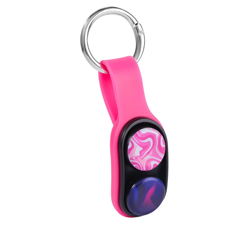 Poppuck fidget dekompresja silikonowa edukacyjna zabawka pop-up magnetyczna dekompresja kluczowa łańcuch zabawek producent zabawek