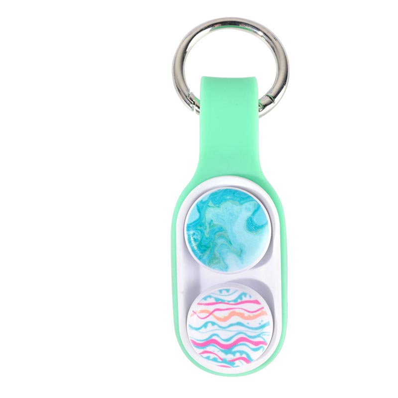 Poppuck fidget dekompresja silikonowa edukacyjna zabawka pop-up magnetyczna dekompresja kluczowa łańcuch zabawek producent zabawek