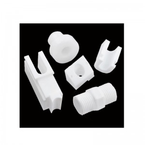 PTFE części tworzyw sztucznych Otwarte formy odpornośćna promieniowanie Promieniowanie Precyzja Nowa energia części tworzyw sztucznych PFA Wtryskowe formowanie