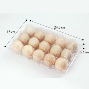 Tacana jajka 245*150*67 mm 15 rowków 36 g