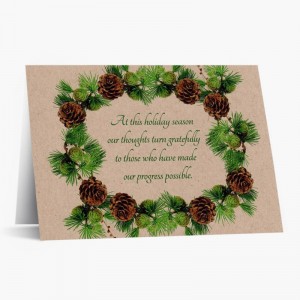 Brązowa karta z papieru