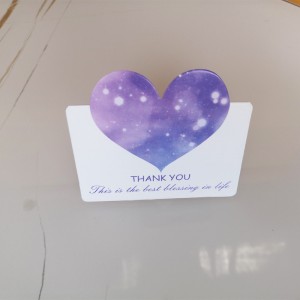 Niestandardowa karta z życzeniami z życzeniami