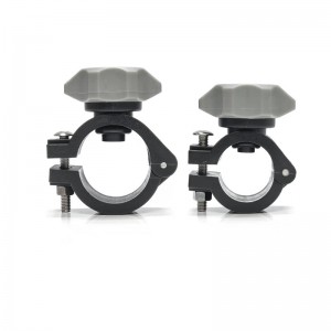 Wysokiej jakości mocowanie rur Zacisk plastikowy Szybki strumień płaski wentylator Dysza, szybkie zwolnienie plastikowa Dysza