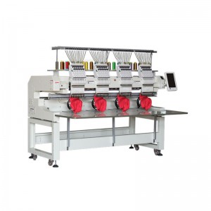 Cztery głowice, skomputeryzowana maszyna do haftu