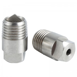 Dwuczęściowy X-Vane HH/H stalnierdzewna/brass duża pojemność Pełna dysza rozpylania Contejet