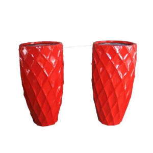 Dopasowane doniczki z włókna szklanego