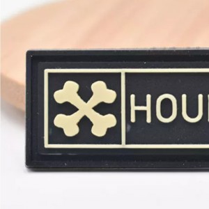 PVC przyjazny dla środowiska miękki silikonowy łatanie znaków towarowych