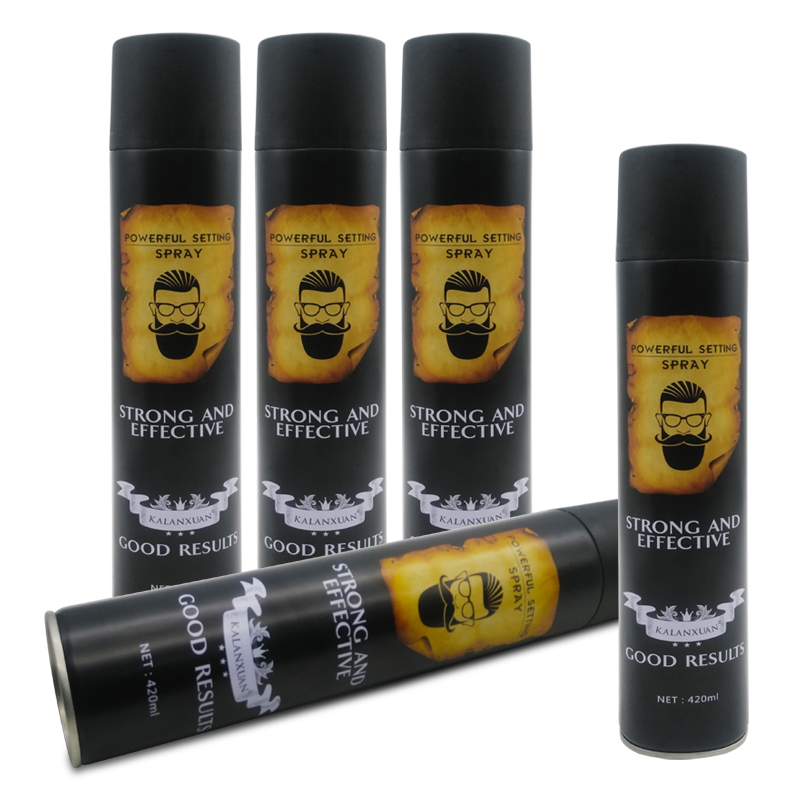 Factory Aerosol Strong Hold Styling Hair Squareture Spray