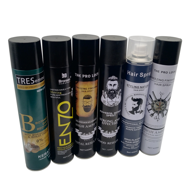 Factory Aerosol Strong Hold Styling Hair Squareture Spray