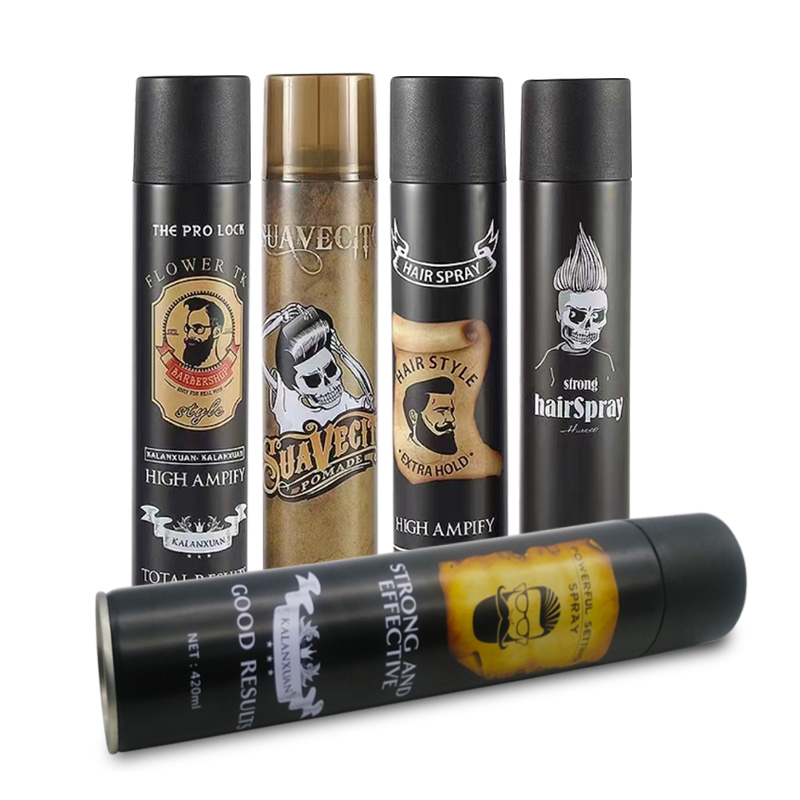 Factory Aerosol Strong Hold Styling Hair Squareture Spray