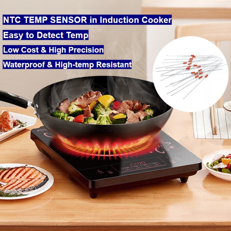 NTC termistor czujnik temperatury w kuchence indukcyjnej