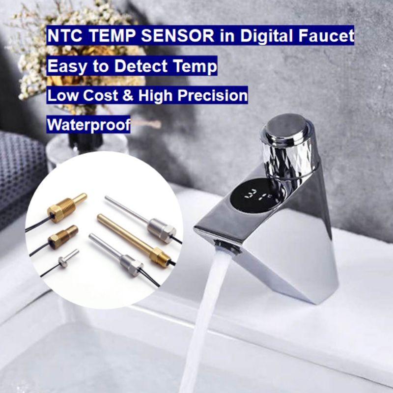 NTC termistor czujnik temperatury w cyfrowym kranu Smart Home