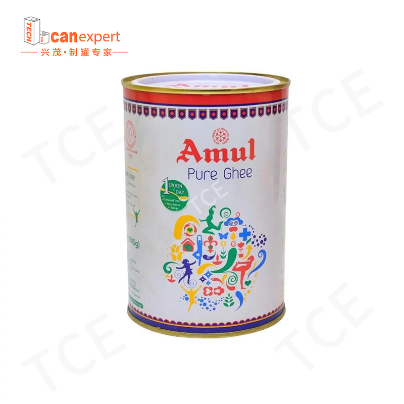TCE-Factory Supply Metal Can CMYK/PMS Kolor/Tables Tinplate w proszku puszka mleka puszka