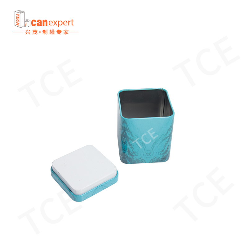 TCE-New Design Tin Dift Box Packaging puszki 0,28 mm kwadratowy prezent rzemieślniczy puszka puszka