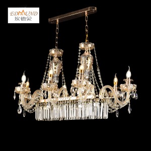 1312-8R Modern Crystal Chandelier Luksusowa dekoracja