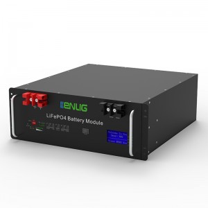 51.2V 100/150/200AH LifePo4 Lithium Ion Bateria System magazynowania energii w systemach energii słonecznej z LCD