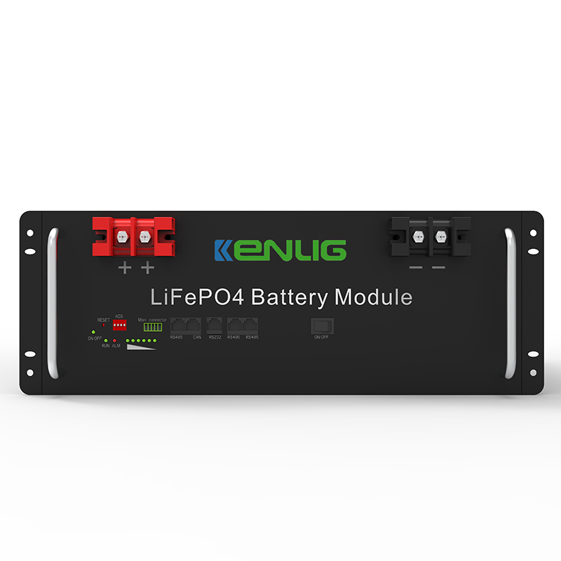 51.2 V 100/150/200AH LifePo4 Litowo -jonowe systemy magazynowania baterii w systemach energii słonecznej