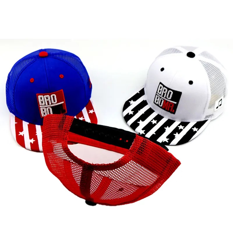 Niestandardowy haft 3D Gorras Casquette de hip hop sportowy czapki baseballowenowa epoka vintage epoka rama czapka z siatki