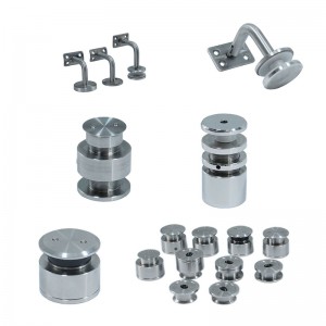 Akcesoria poręcze ze stalinierdzewnej Schody i balkonowe szklane akcesoria podręczne produkty