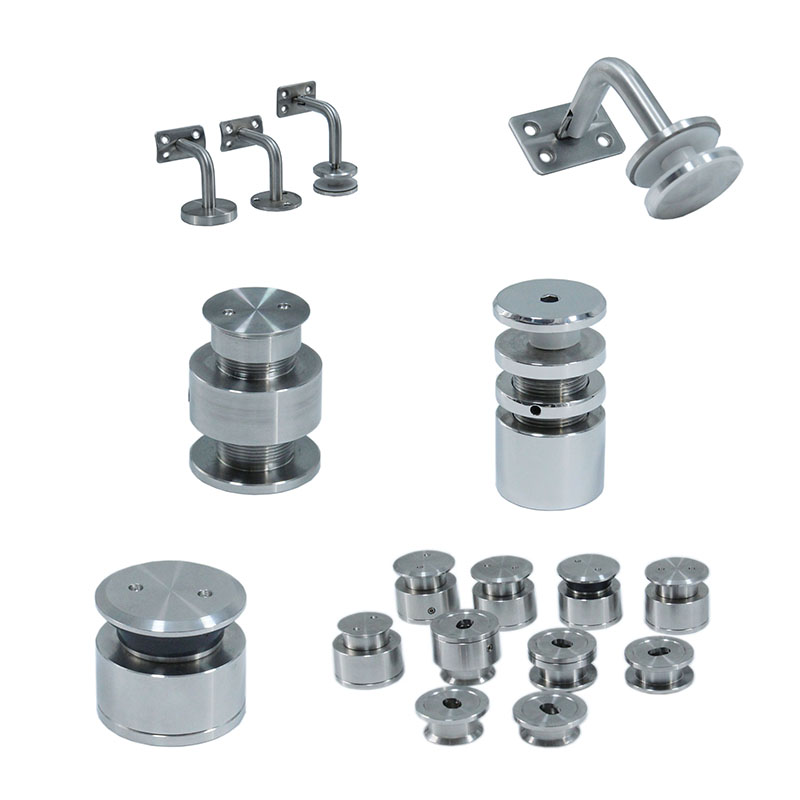 Akcesoria poręcze ze stalinierdzewnej Schody i balkonowe szklane akcesoria podręczne produkty